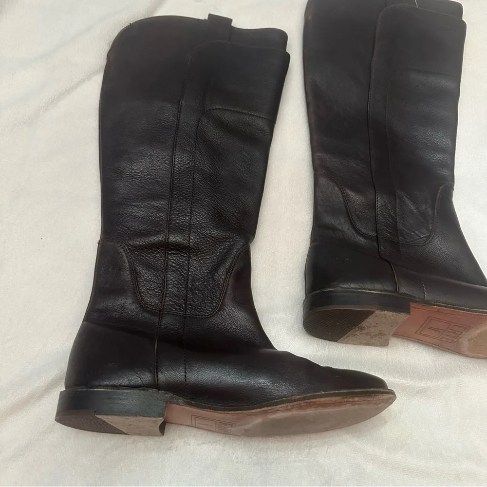 Frye Paige Women's Tall Leather Riding Boots Size 6